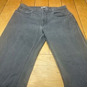 Peter Millar 5 Pocket Charcoal Straight Fit Jeans Size 33x30 Pima Cotton